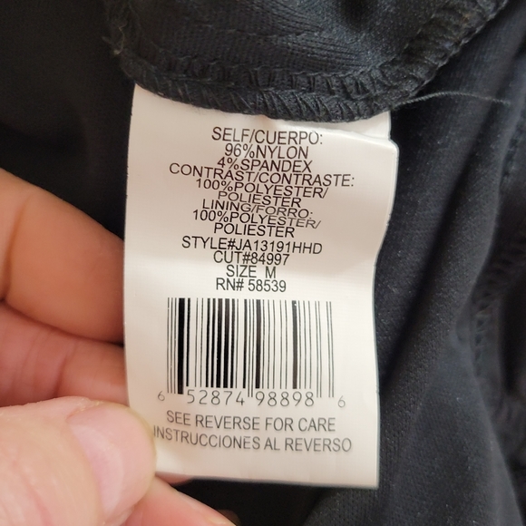 Speechless Junior's Black Lace Sleeveless Dress Size Medium - Picture 5 of 5